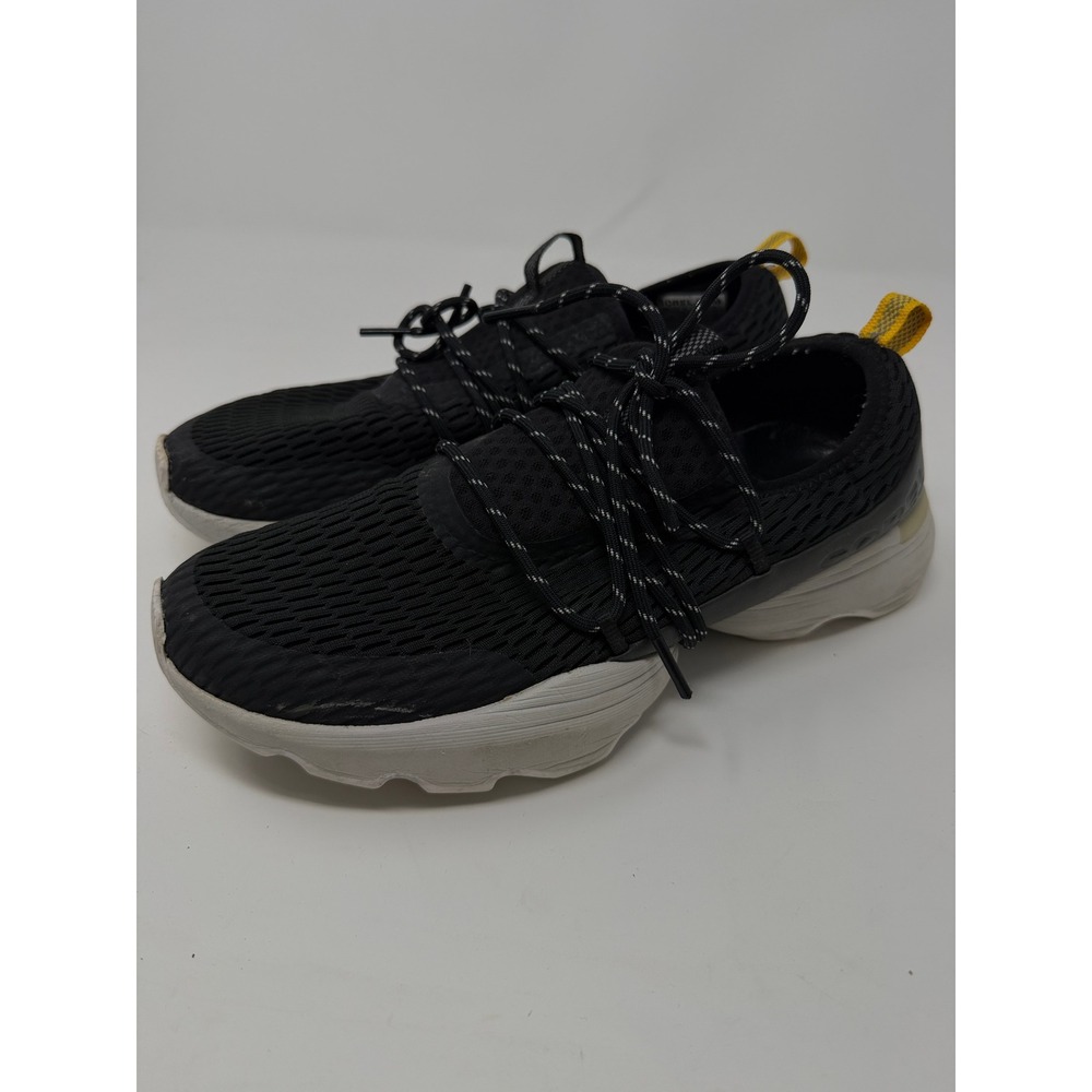 Sorel Kinetic Impact Lace Sneakers Womens 9 Black Good Mesh Chunky Techwear
